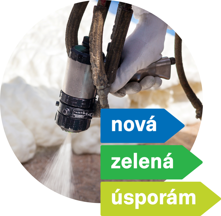 stříkaná izolace